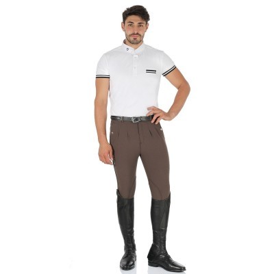 PANTALONI UOMO MODELLO ARES IN COTONE ELASTICIZZATO