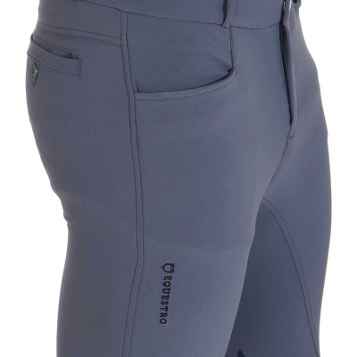 Pantaloni uomo tessuto tecnico con grip sul ginocchio