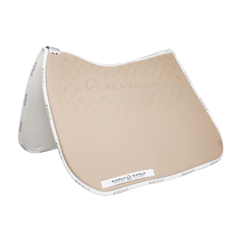 Sottosella dressage in lycra con grip in silicone e fibra di bamboo