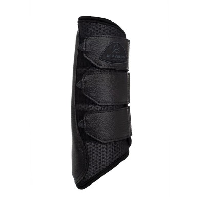 Stinchiere posteriori in neoprene traforato chiusura triplo velcro