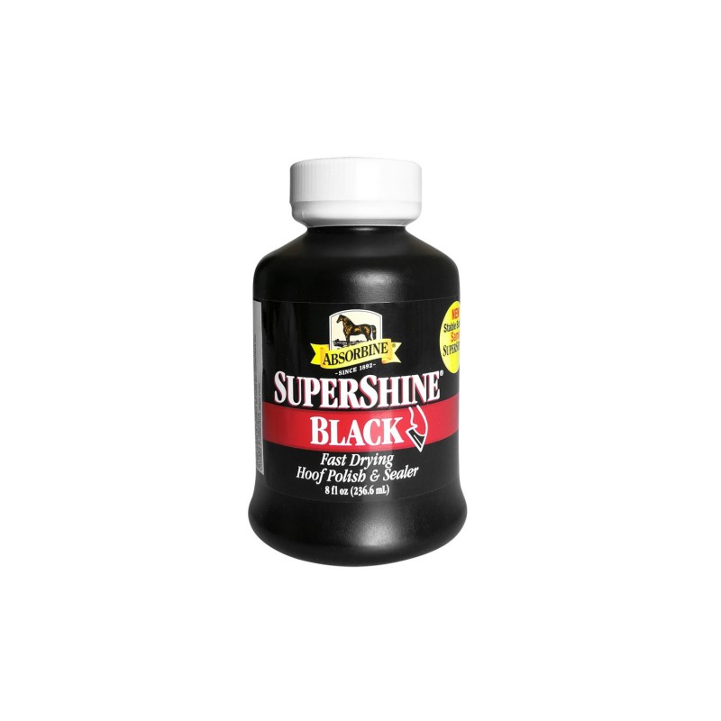 SUPERSHINE BLACK HOOF POLISH ABSORBINE