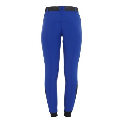 Pantaloni donna slim fit grip con logo Equestro