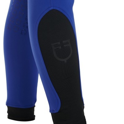 Pantaloni donna slim fit grip con logo Equestro