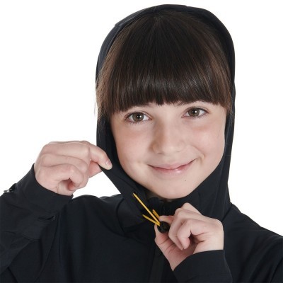 Giacca softshell bambini slim fit in tessuto tecnico