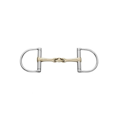 KK ULTRA D-RING SNAFFLE 15MM SENSOGAN W.ST.ST. D-RG.