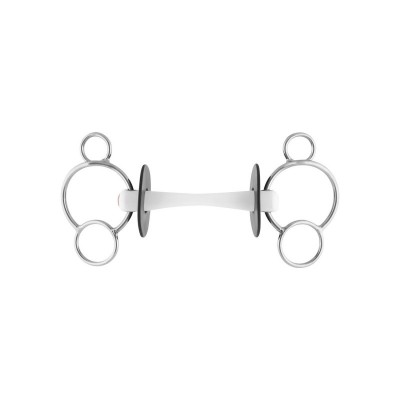 NATHE 3-RING BIT 20MM   WITH FLEX. MULLEN MOUTH