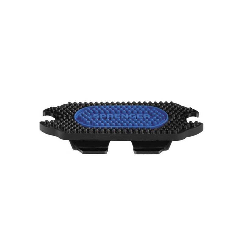 STIRRUP PADS FOR BOW BALANCE STIRRUPS - RUBBER BLACK / BLUE