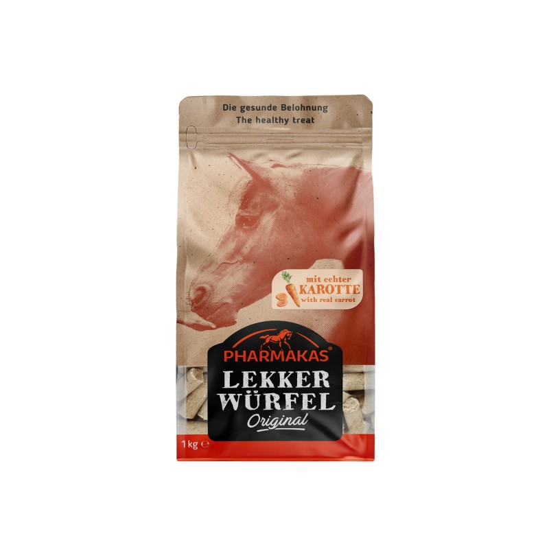 PHARMAKAS LEKKERWUFEL CARROT 1KG