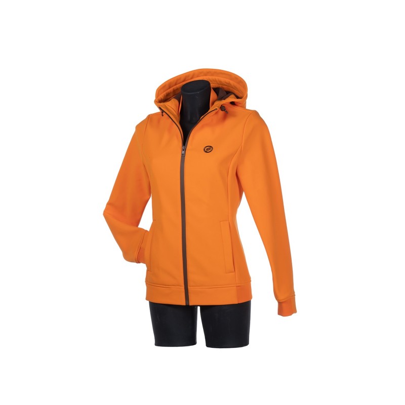 LADY WINTER JACKET SOFT SHELL ORANGE