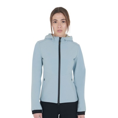 GIACCA SOFTSHELL DONNA SLIM FIT CON TASCHE A SCOMPARSA (CAMPIONARIO/SHOOTING)