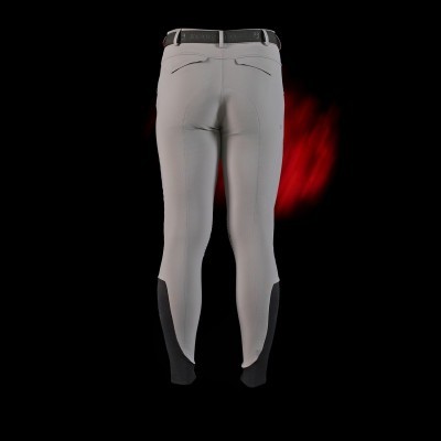 Pantalone slim fit uomo Equestro Ridertechnology cuciture termosaldate