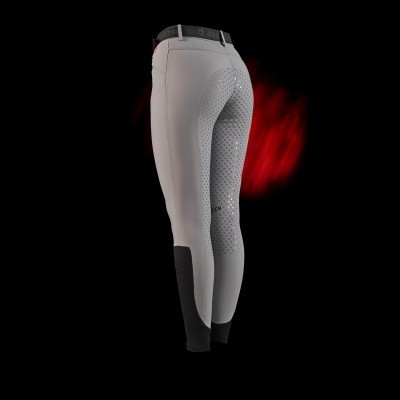 Pantalone slim fit donna Equestro Ridertechnology full grip