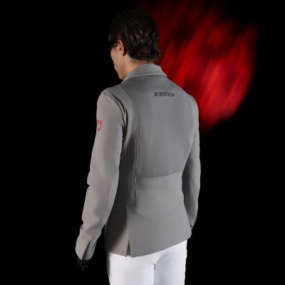 Giacca concorso uomo Equestro Ridertechnology cuciture termosaldate