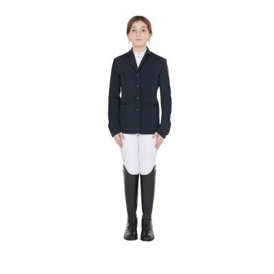 Giacca bambini slim fit quattro bottoni